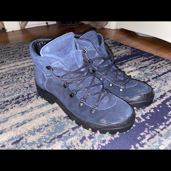 Broken Homme Weber Blue Suede Boot Mens US Size 11 - Picture 7 of 9